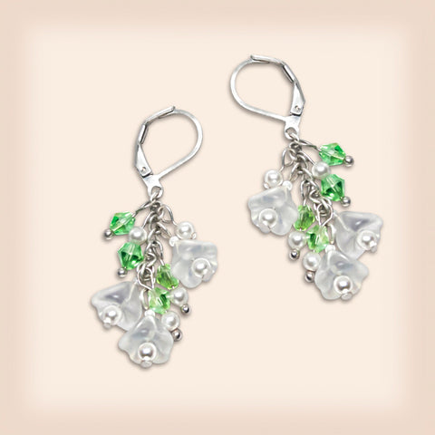 Flower Bridal Earrings