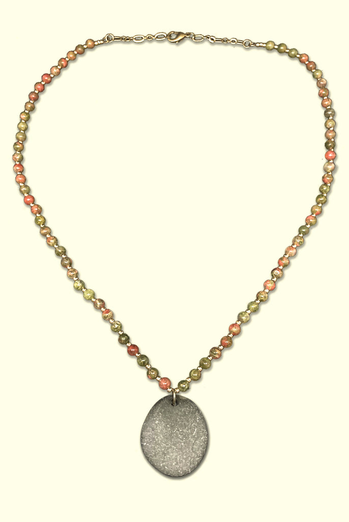 Gray Green River Stone